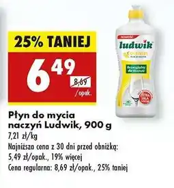 Biedronka Płyn do mycia naczyń Ludwik, 900 g oferta