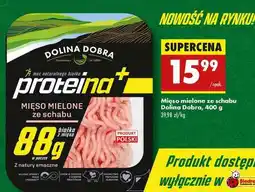 Biedronka Mięso mielone ze schabu Dolina Dobra, 400 g oferta