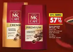 Biedronka Kawa ziarnista MK Café, 1 kg oferta