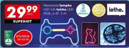 Biedronka Neonowa lampka LED lub taśma LED RGB, o dł. 5 m oferta