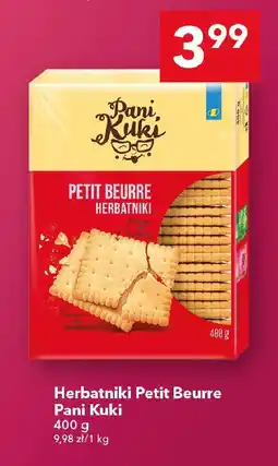 Lewiatan Herbatniki Petit Beurre Pani Kuki 400g oferta