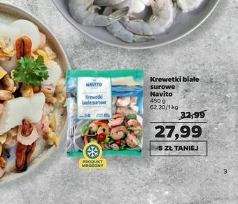 Netto Krewetki białe surowe Navito oferta
