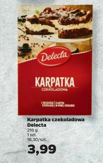 Netto Karpatka czekoladowa Delecta oferta