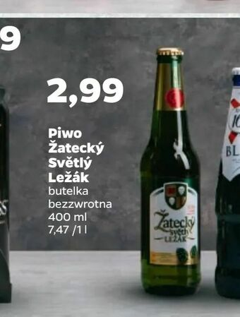 Netto Piwo Žatecký Světlý Ležák oferta