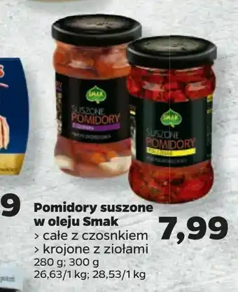 Netto Pomidory suszone w oleju Smak oferta