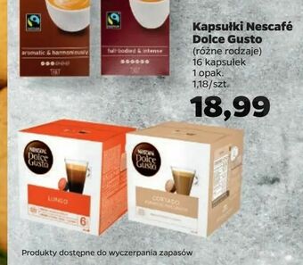 Netto Kapsułki Nescafé Dolce Gusto oferta