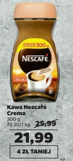 Netto Kawa Nescafé Crema oferta