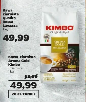 Kawa ziarnista Aroma Gold Kimbo