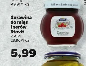 Netto Żurawina do mięs i serów Stovit oferta