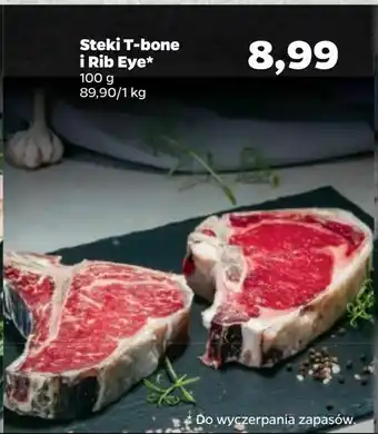 Netto Steki T-bone i Rib Eye oferta