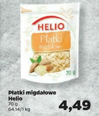 Netto Płatki migdałowe Helio oferta