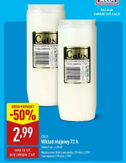 ALDI Calix wkład olejowy 72 h oferta