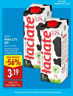 ALDI Łaciate mleko 3,2% uht oferta