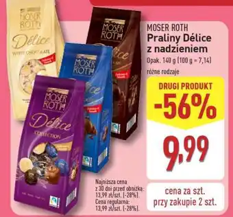 ALDI MOSER ROTH Praliny Délice z nadzieniem oferta