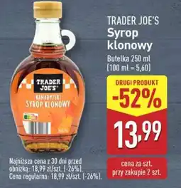 ALDI TRADER JOE'S Syrop klonowy oferta