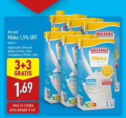 ALDI Milsani mleko 1,5% uht oferta