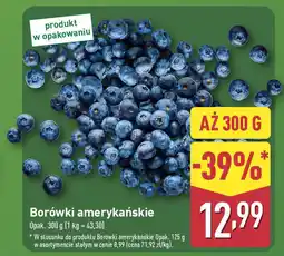 ALDI Borówki amerykańskie oferta