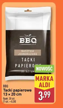 ALDI BBQ Tacki papierowe oferta