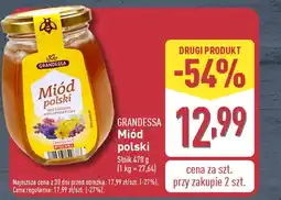 ALDI Grandessa miód polski oferta