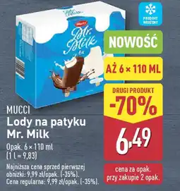ALDI Mucci lody na patyku oferta