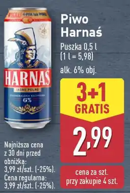 ALDI Piwo Harnaś oferta