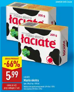 ALDI Masło ekstra Łaciate oferta
