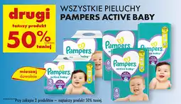 Biedronka Pieluchy Pampers Active Baby oferta