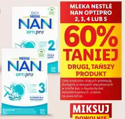 Lidl Mleko Nestle Nan Optipro oferta