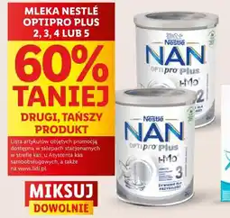 Lidl Mleko Nestle Nan Optipro Plus oferta