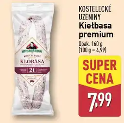 ALDI Kostelecké uzeniny kiełbasa premium oferta