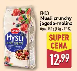 ALDI Emco musli crunchy jagoda-malina oferta