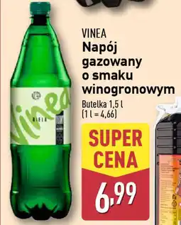ALDI Vinea napój gazowany o smaku winogronowym oferta