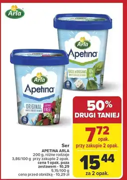 Carrefour Market Ser Apetina Original 200g Arla oferta