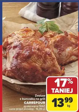 Carrefour Market Mięso z kurczaka na grill Carrefour oferta