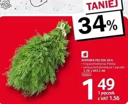 Koper pęczek 30g Selgros