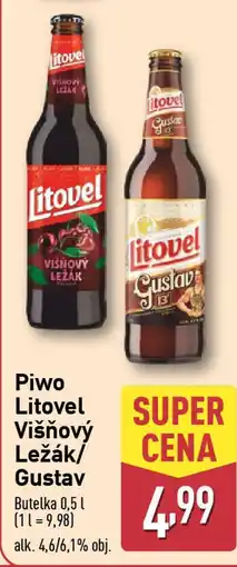 ALDI Piwo Litovel Višňový Ležák/Gustav oferta
