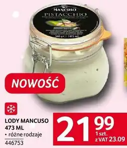 Selgros Lody mancuso 473 ml Selgros oferta