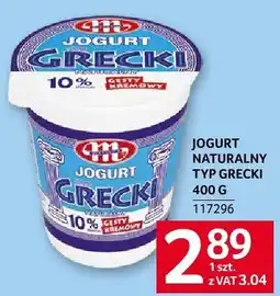 Selgros Jogurt grecki 400 g Mlekovita oferta