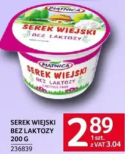 Selgros Serek wiejski bez laktozy 200g Piątnica oferta