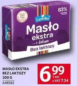 Selgros Masło ekstra bez laktozy 200 g Lumiko oferta
