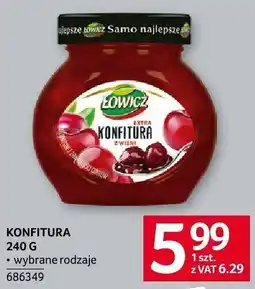 Selgros Konfitura 240g Łowicz oferta