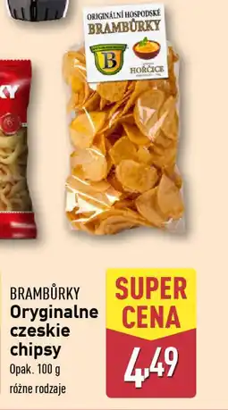 ALDI Brambůrky oryginalne czeskie chipsy oferta