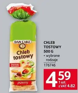 Selgros Chleb tostowy 500g Dan Cake oferta