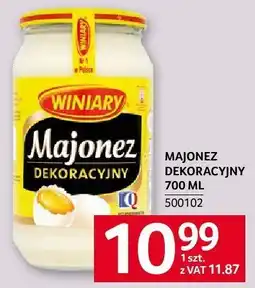 Selgros Majonez dekoracyjny 700ml Winiary oferta