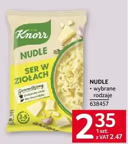 Selgros Nudle 70g Knorr oferta