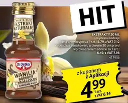 Selgros Ekstrakt waniliowy 30ml Dr. Oetker oferta