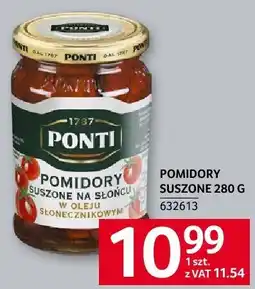 Selgros Pomidory suszone Ponti 280g oferta