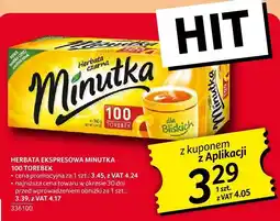 Selgros Herbata ekspresowa minutka 100 torebek oferta