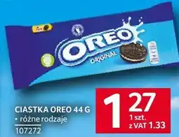 Selgros Ciastka oreo 44g oferta