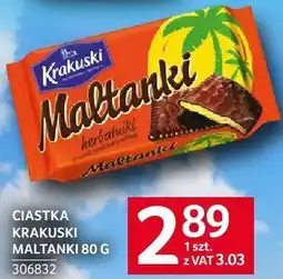 Selgros Ciastka krakuski małtanki 80g oferta